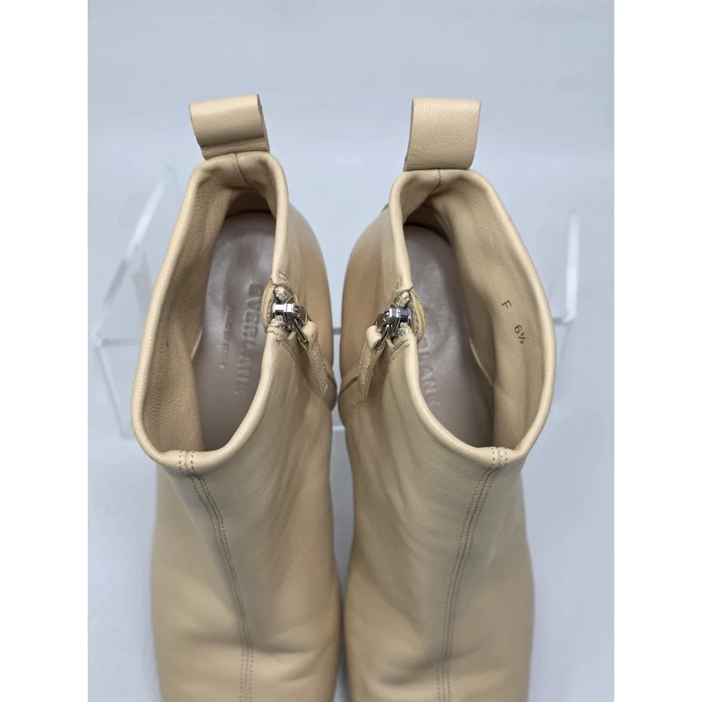 Everlane The Day Glove Womens Size  6.5 Made In Italy Leather Boots Pre-owned